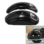 Gloss Black Saddlebag Lids for Indian Chieftain (2014–2018) 6.5" Speaker Cutout