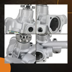 Cooling Water Pump for Komatsu 2D70E-5S-BA (1995–1995) 119540-42000