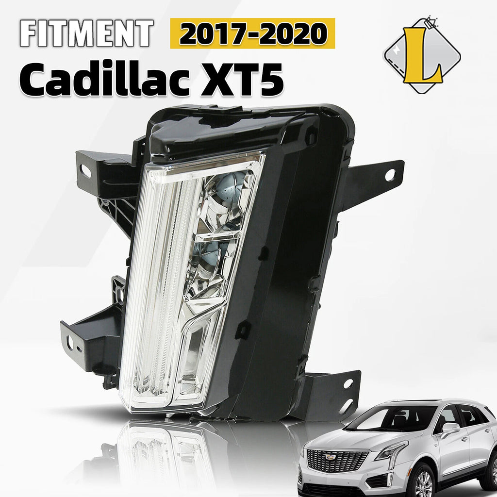 LED DRL Cornering Lamp Fog Light for Cadillac XT5 (2017–2020) LH
