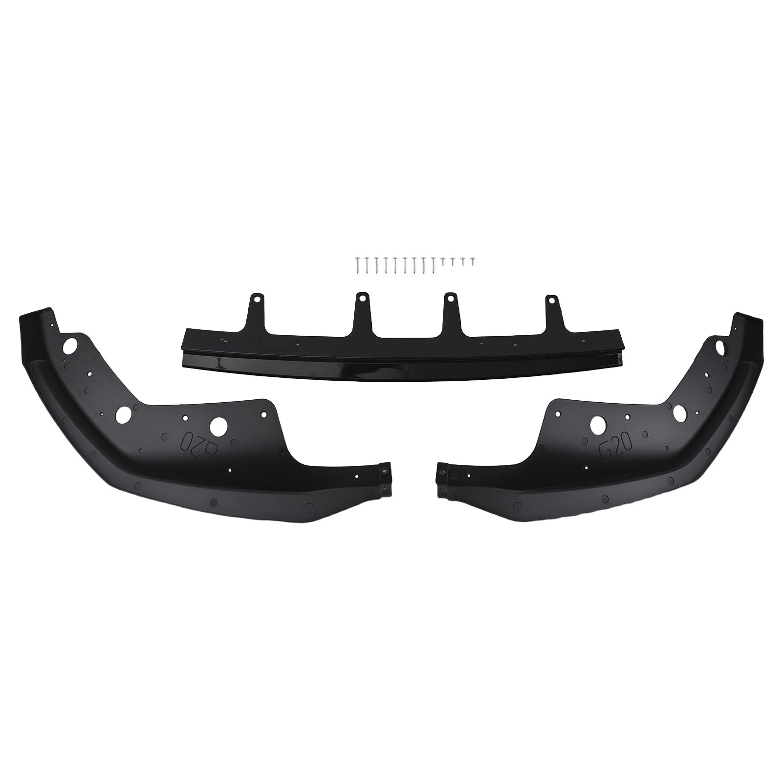 Front Aero Guard Set for BMW G20 330i 330e M340i (2019–2022) Black