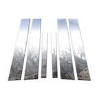 Pillar Post Covers Diamond Grade Stainless Steel 6pc for Acura TL (2009–2014)