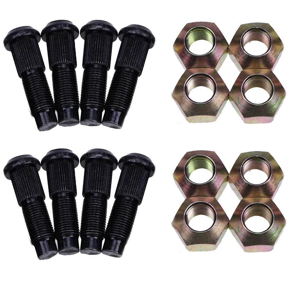 8X Lug Nut & Stud Set 6564669 6709170 for Bobcat S100-S770 (2000–2023)