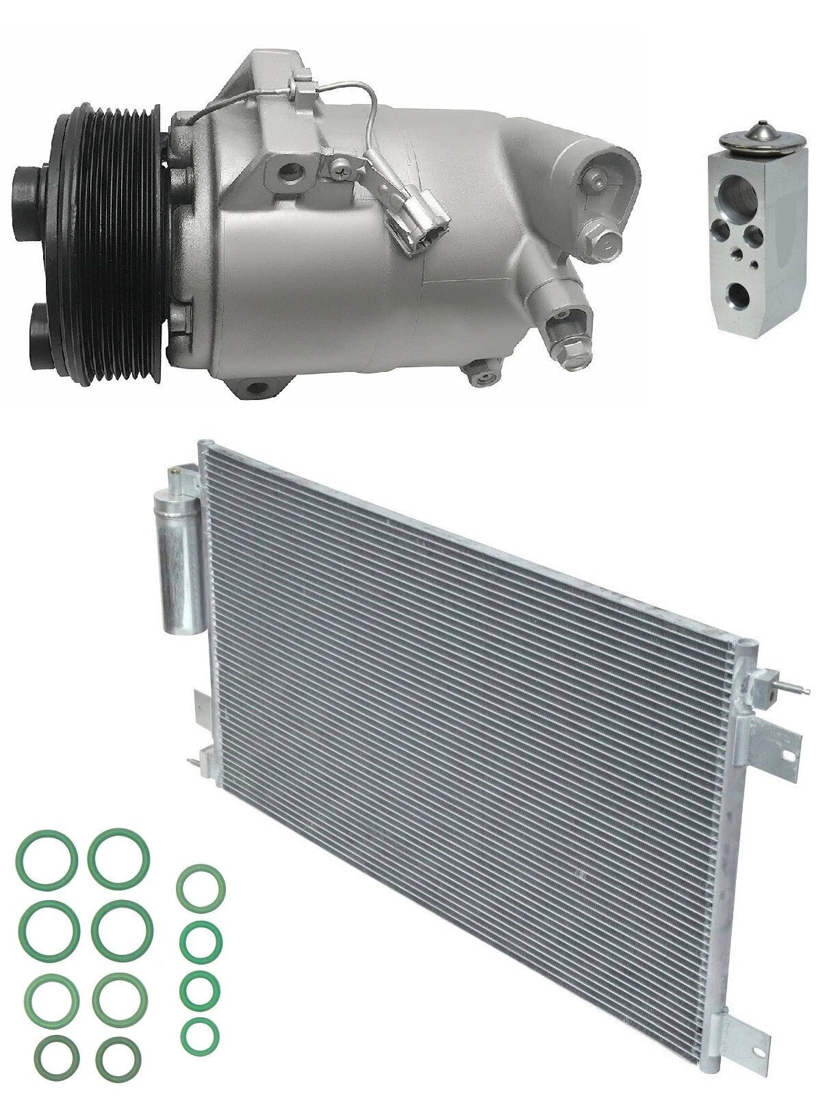 AC Compressor Kit With Condenser for Nissan NV1500 4.0L (2019–2019)