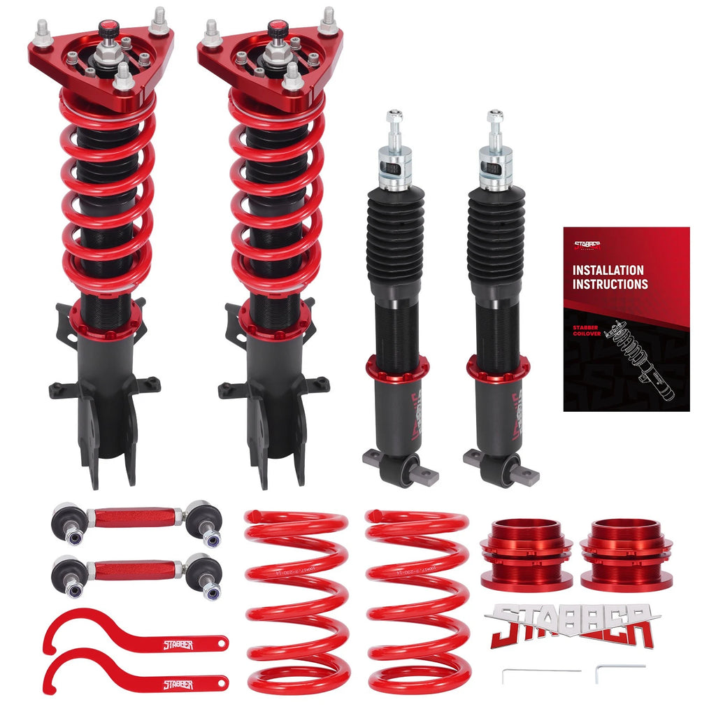 Coilovers Suspension Kit for Ford Mustang (2015–2019) 24 Level Adj. Damper