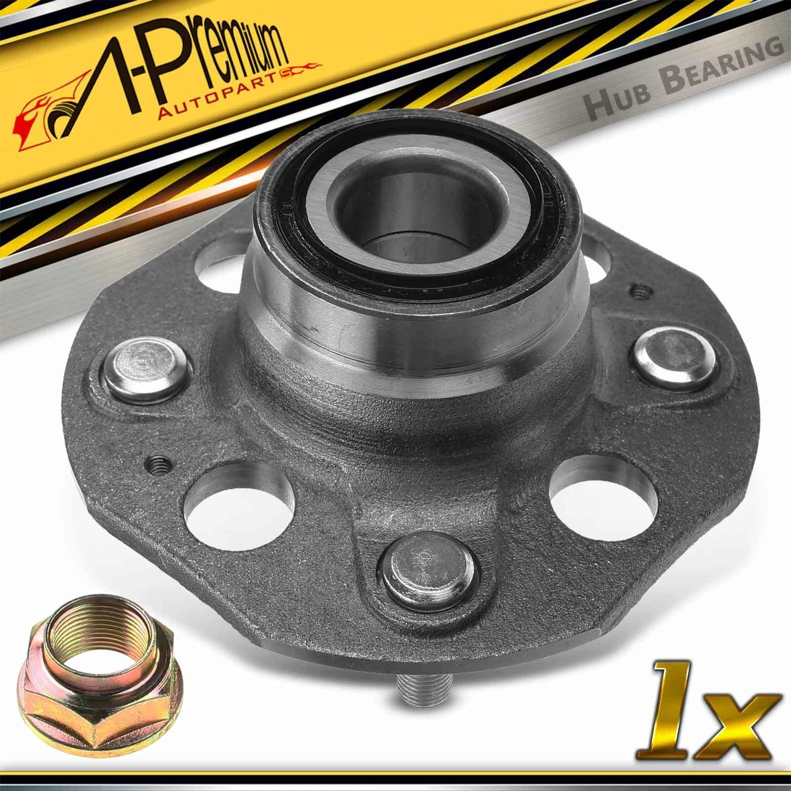 2X Rear Wheel Hub & Bearing Assembly for Honda Accord (1990–1997)