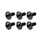 Set of 6 Titanium Alloy M6x30mm Torx Head Bolts for Bike Motor