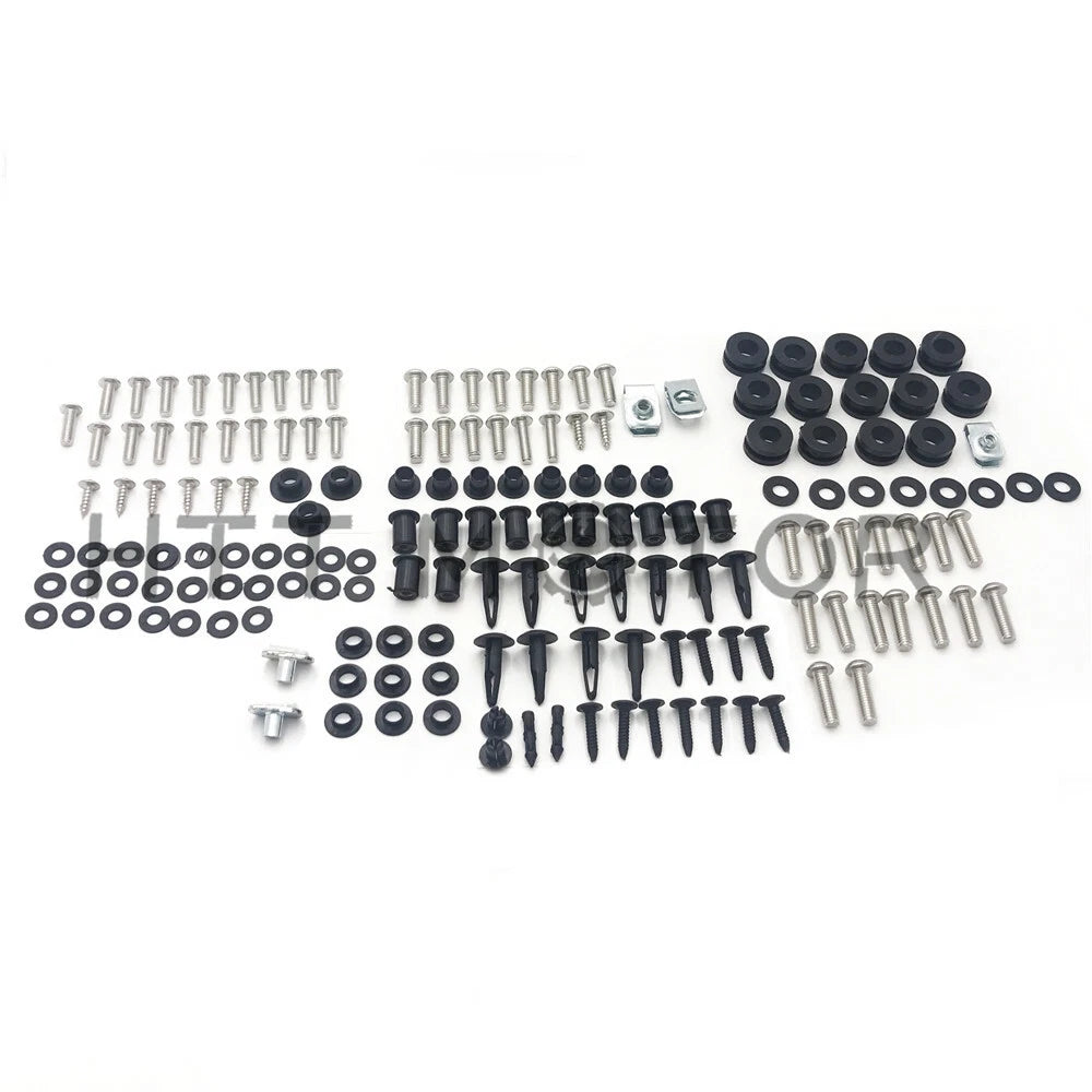 Complete Stainless Steel Screw Fairing Bolt Kit for Honda CBR600RR (2003–2004)