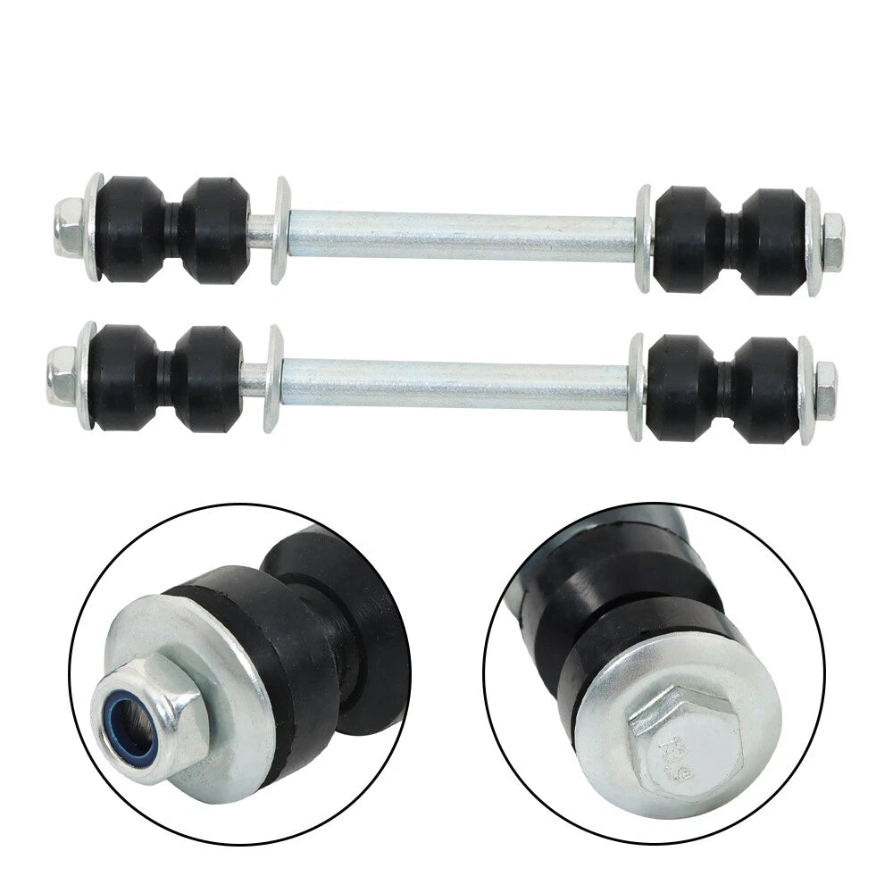 Set of 10 Control Arms Sway Bars Tie Rods for Chevy Silverado 1500 (2WD)