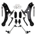 12x Front Lower Control Arm Sway Bar Tie Rod for Toyota Camry/Lexus ES330 (2004–2006)
