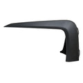 Replacement Black Textured Polypropylene Front Driver Upper Bumper Cover Molding