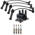 Set of 4 Hitachi Ignition Coils & Denso Iridium TT Spark Plugs for Ranger