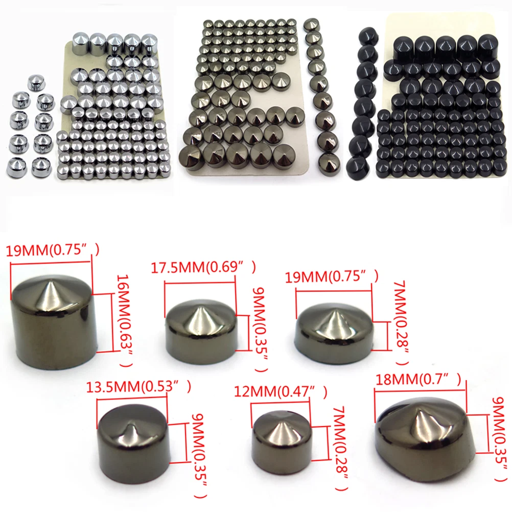 Bolts Toppers Caps for Harley Road King Twin Cam (1996–2006)