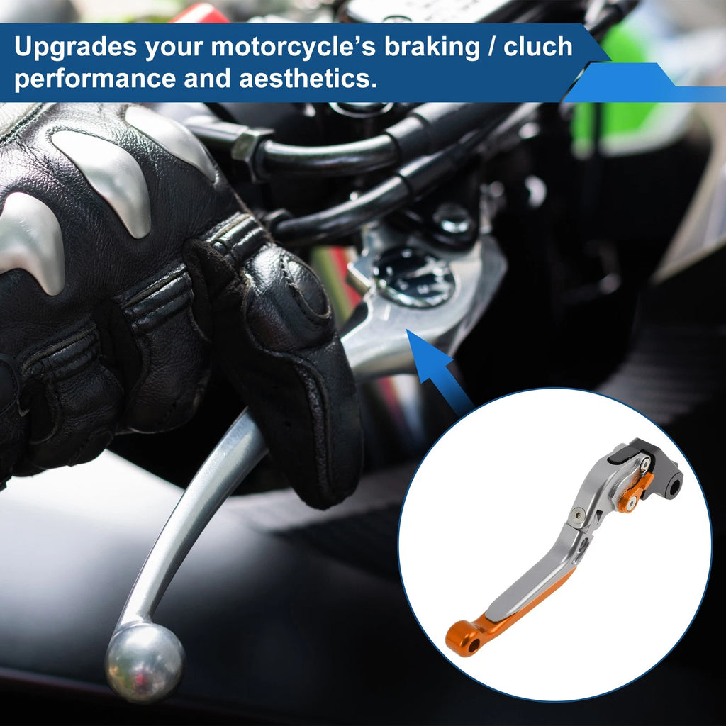 Short Long Brake Clutch Levers for Honda Rebel CMX 500 300 (2017–2021) Titanium Orange