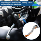 Short Long Brake Clutch Levers for Honda Rebel CMX 500 300 (2017–2021) Titanium Orange