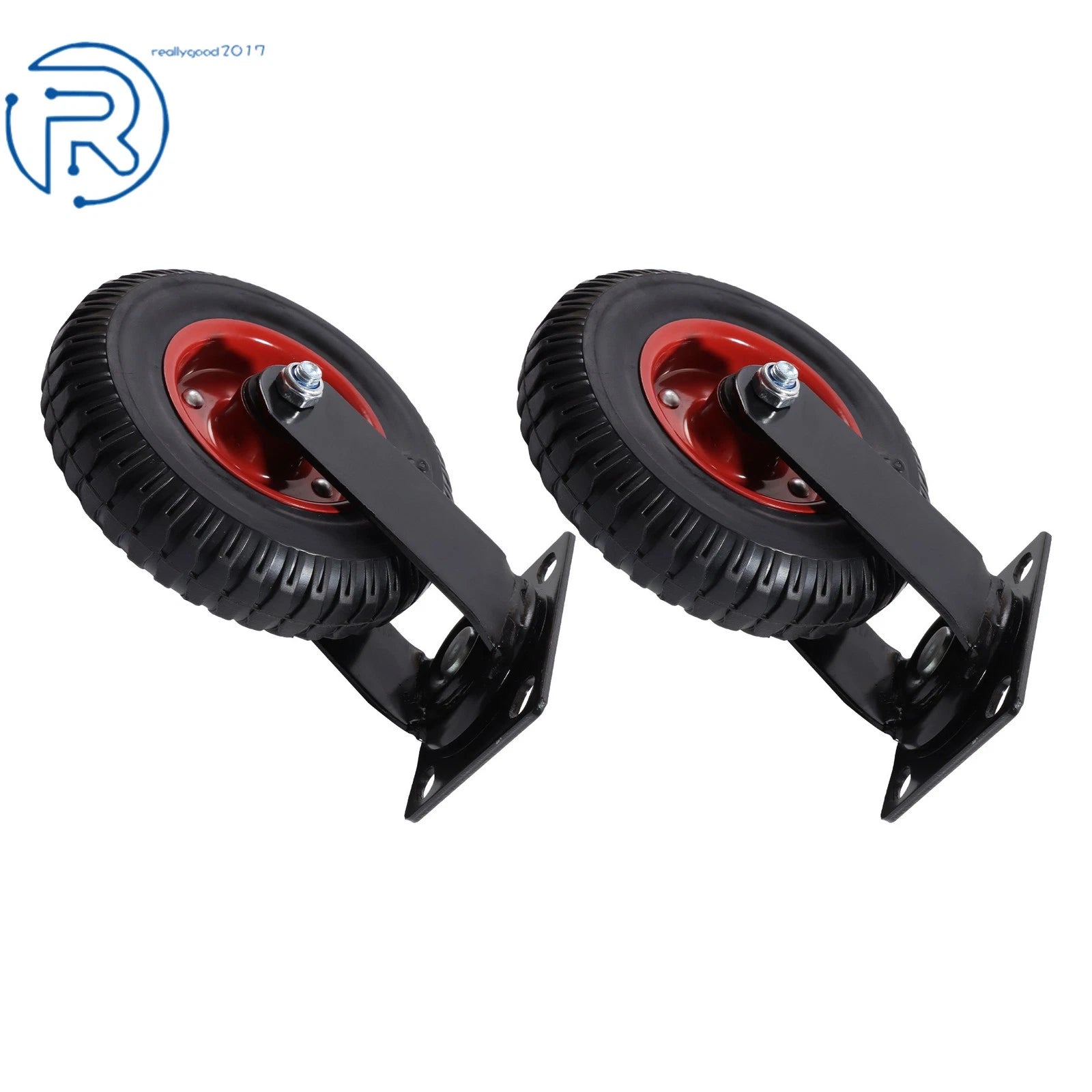 Set of 4 Heavy Duty 8 Inch Caster Wheels for Various Applications