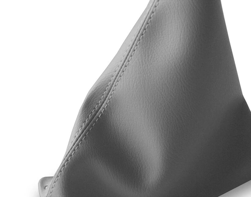 Leather Manual Shift Boot Cover for Nissan Xterra (2002–2006) Gray
