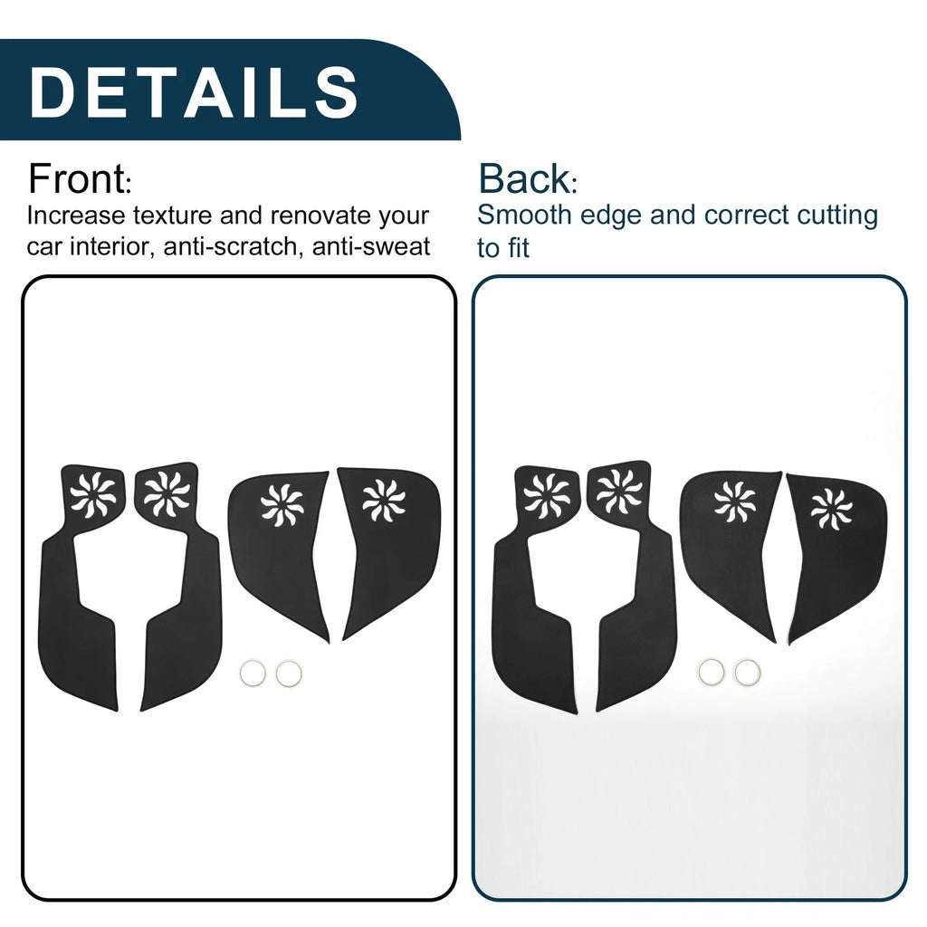 Set of 1 Car Door Anti Kick Pad Sticker Protector for Honda XR-V (2023)