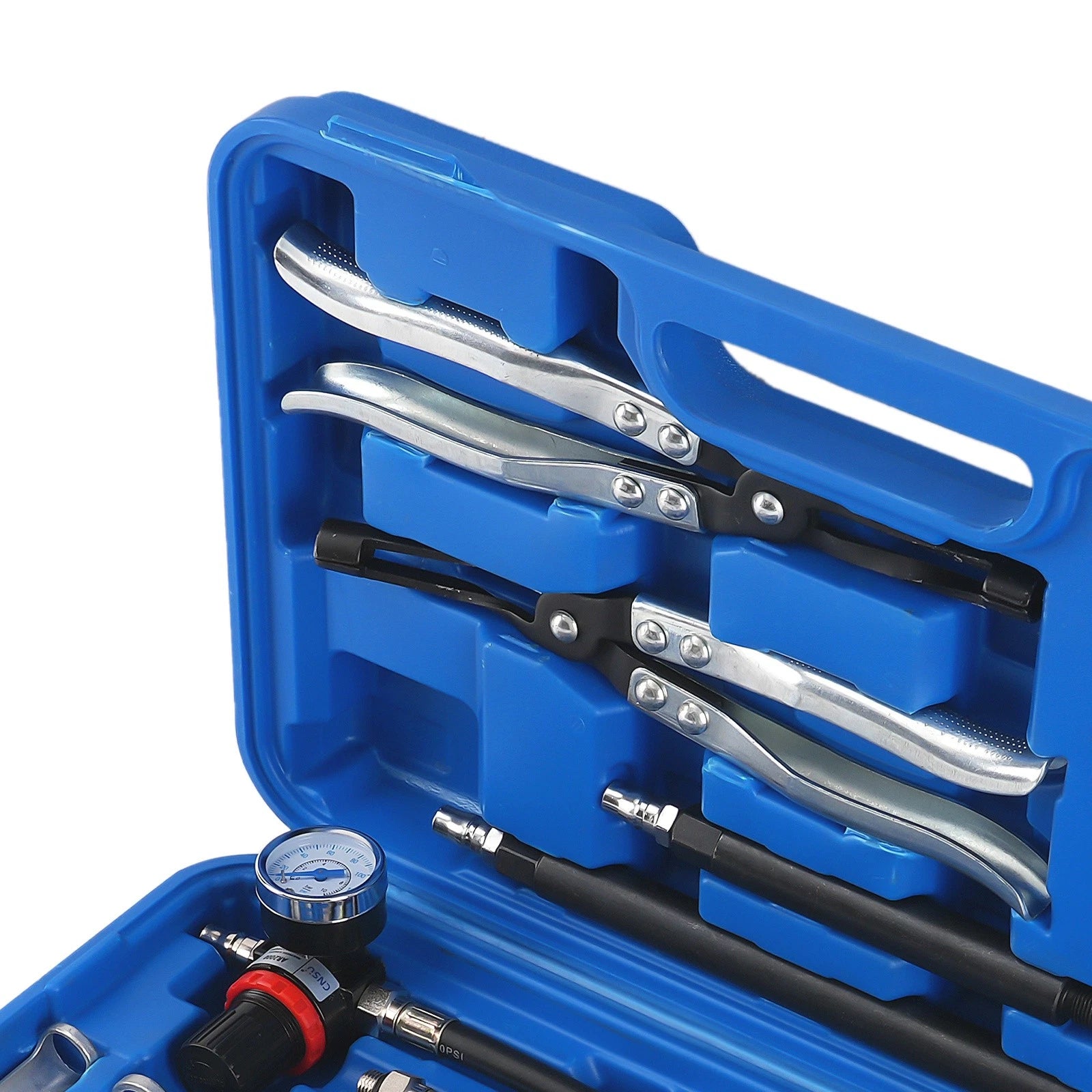 Valve Spring Compressor Stem Seal Removal Tool Kit for BMW VW Audi Mercedes (2009–2019)