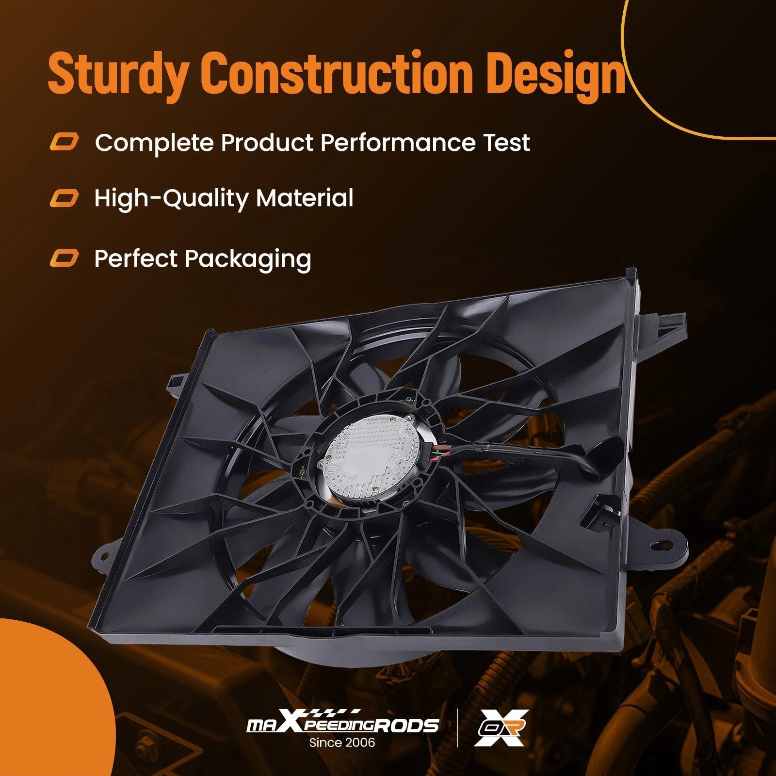 Electric Radiator Cooling Fan for Dodge Charger SRT (2015-2022)