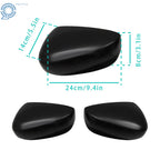 Set of 2 Door Wing Mirror Cover Caps for Honda Accord (2008–2012)
