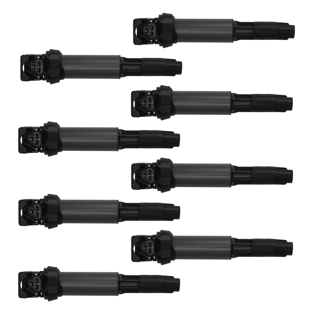 8PCS Ignition Coils Set for BMW 550i 650i 750i (2006–2010) 12131712223