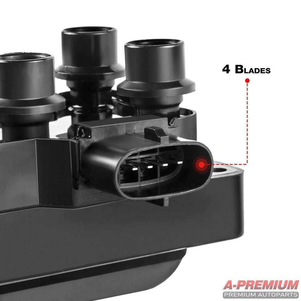 Ignition Coil Pack for Ford F-150, Explorer, Mustang, Taurus (1991-2010)
