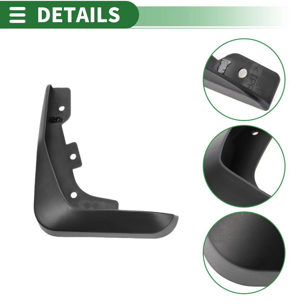 Set of 4 Mud Flaps Splash Guards for Lexus ES (2007–2011)