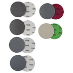 30pcs Hook & Loop Sandpaper Kit for Wood Polishing 75mm