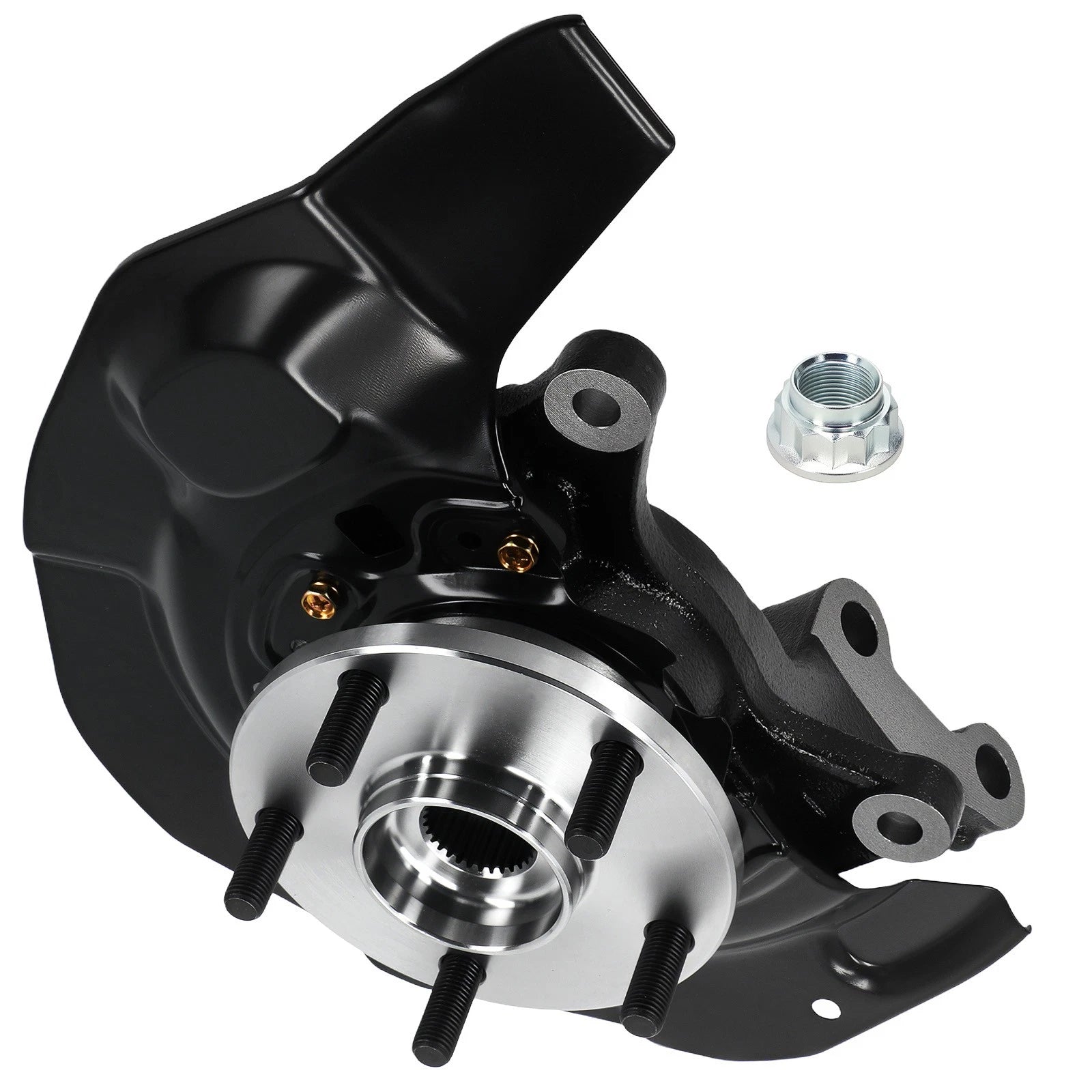 Front Steering Knuckle and Wheel Hub Bearing for Toyota Highlander and Lexus (2011–2015)