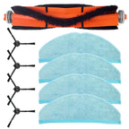 Replacement Brushes and Mop Cloths Kit for HomeRun Vacuum Robot (XU710001)