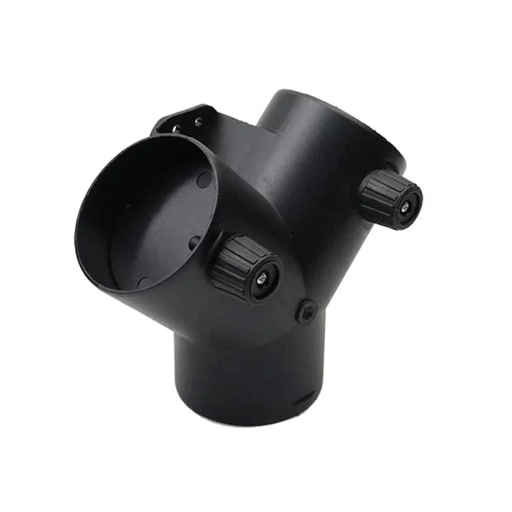 75mm Pipe Ducting Y Piece + Warm Air-Outlet Vent + Hose Clip for Diesel-Heater