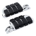 2x Footpegs Footrests Chrome Driver for Harley Softail Street Bob (2018-2025)