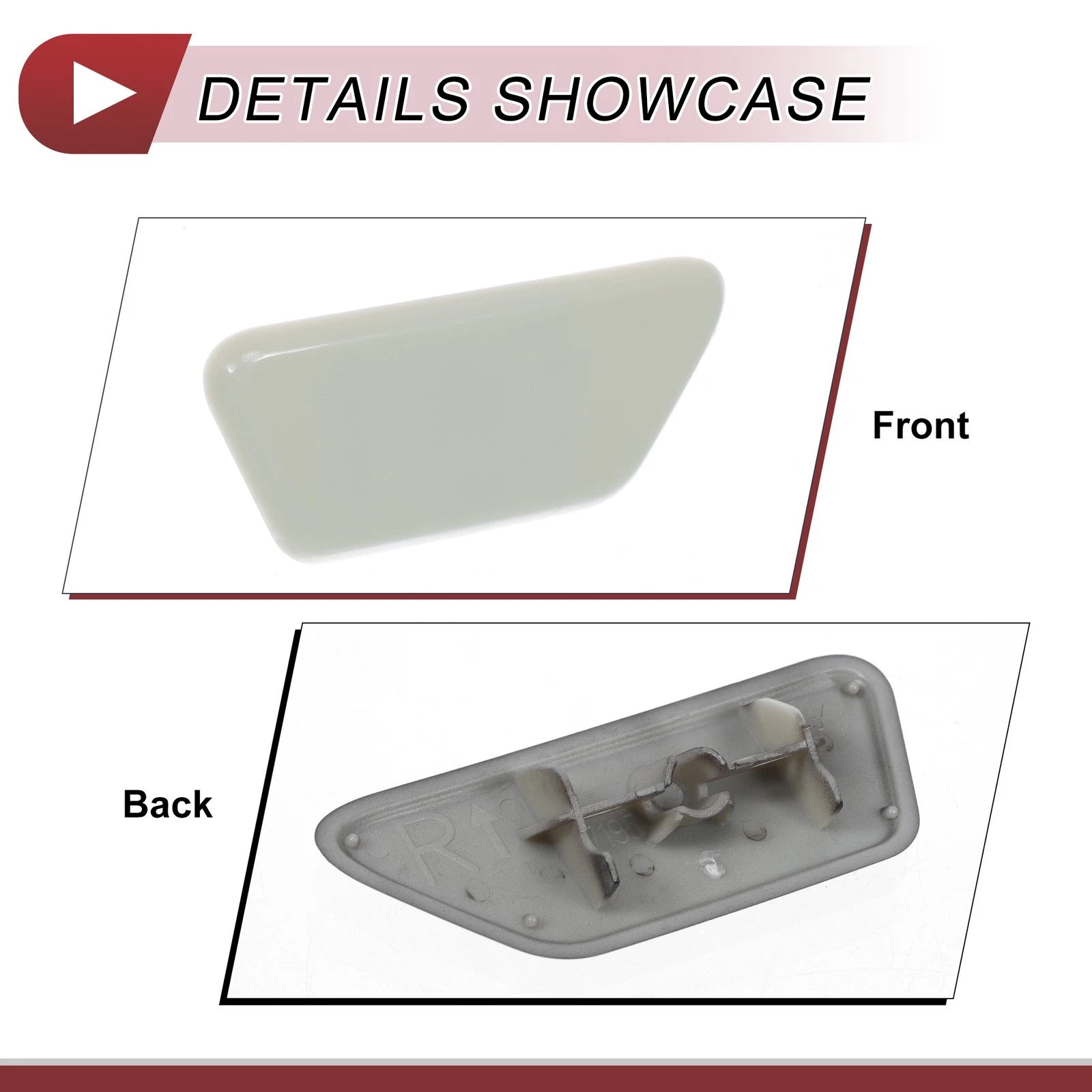 Front Right Washer Nozzle Cover Cap for Mitsubishi Outlander XL (2013–2015)