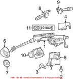 Wiper Switch for Chrysler Wrangler Jeep (OEM)