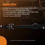 Lower Steering Column Shaft for Ford Police Interceptor Sedan (2013–2019)