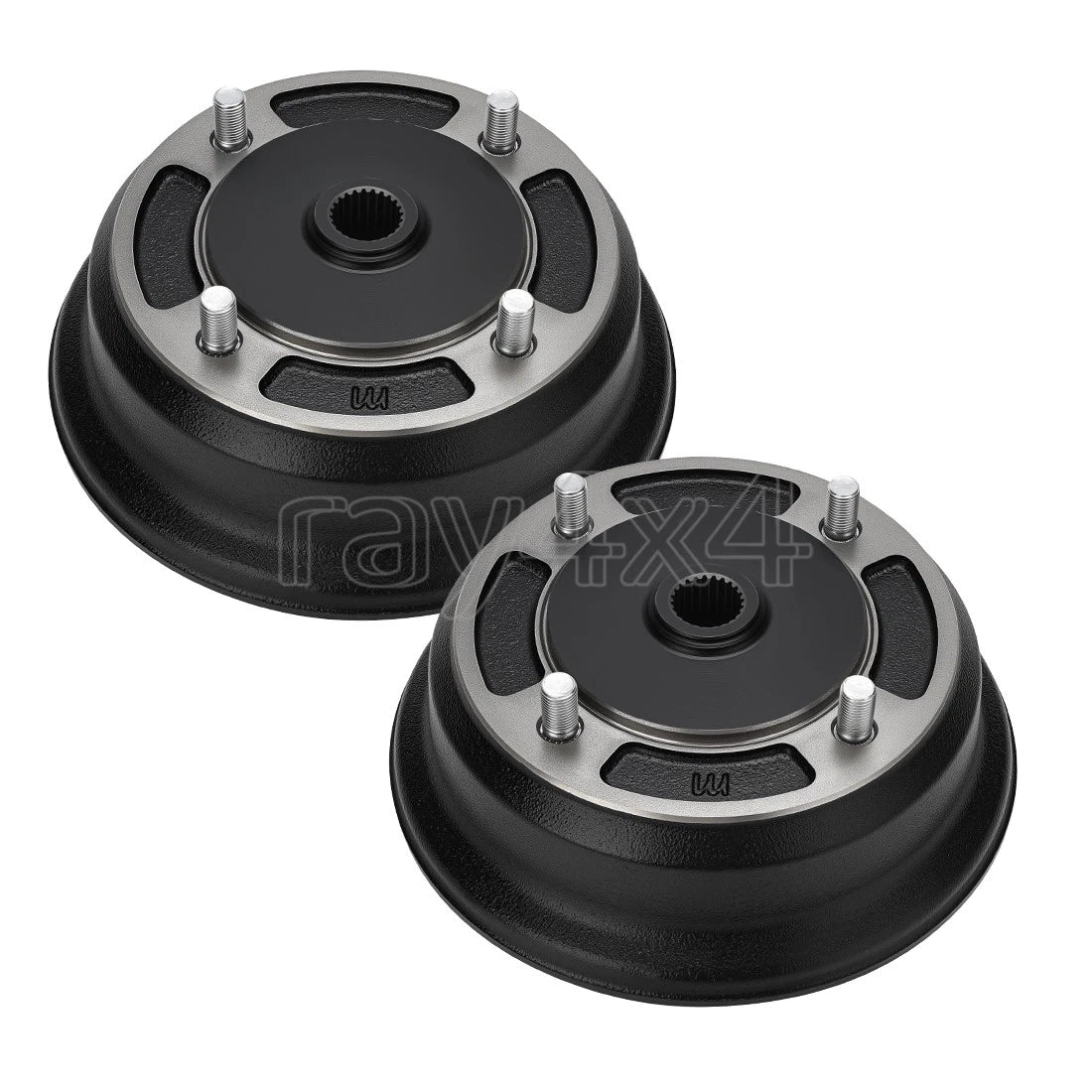 2 Rear Wheel Brake Drum Hub for Kawasaki Mule 3000 (2001–2008) KAF620G
