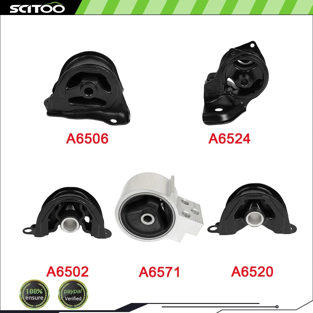 5X Engine Motor & Trans Mount for Acura Integra (1994–2001) A6571