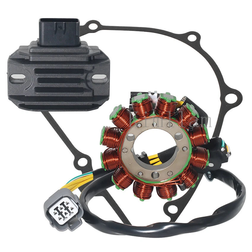 Stator Coil + Regulator Rectifier + Gasket for Kawasaki KX250F (2011–2012) 21003-0102