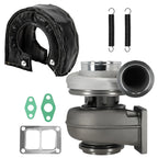 T6 Flange Turbocharger with Fiberglass Shield Wrap for Detroit Diesel Series 60 (1992–2010)