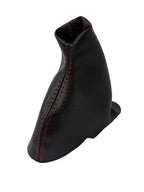 E Brake Boot for Acura TSX (2004–2008) Carbon Fiber Red Stitch