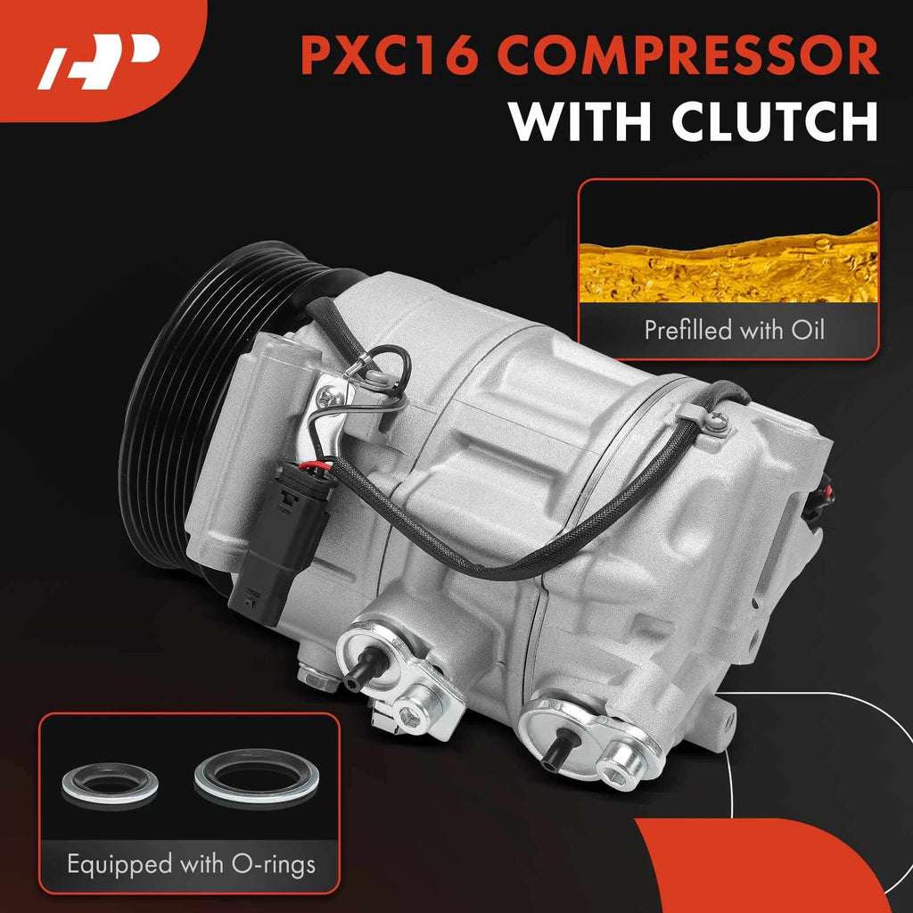 A/C Compressor with Clutch for BMW X5 X6 M5 750i (2020–2022)