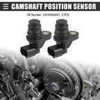 2pcs Camshaft Position Sensor for Honda CR-V (2010–2014) No. 37510R40A01
