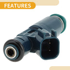 1 Pc Fuel Injector No.V195500-4360 for Mazda 3 i 2.0 (2004–2005)