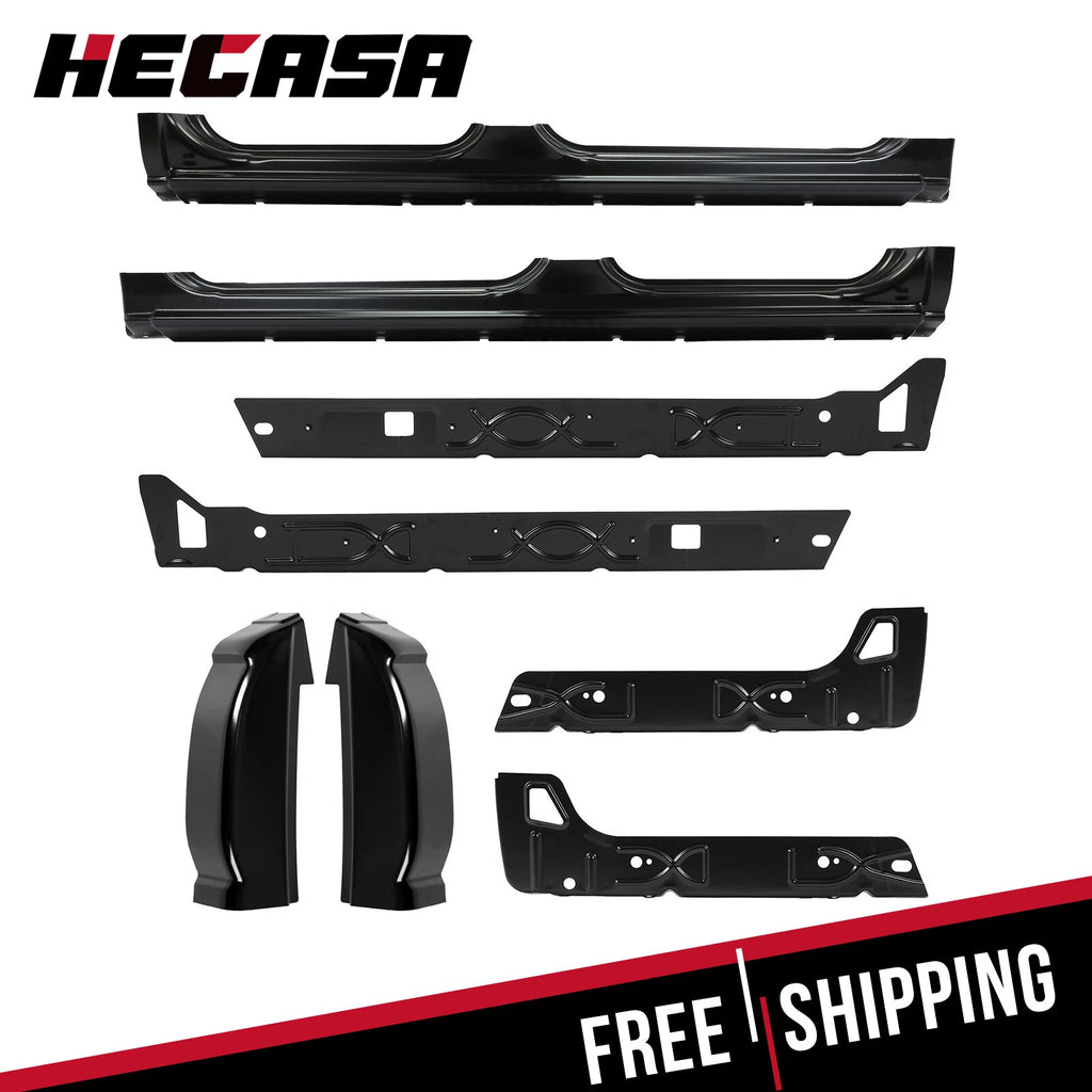 Outer Inner Rocker Panels & Cab Corners for Silverado Sierra 1500 (1999–2007)