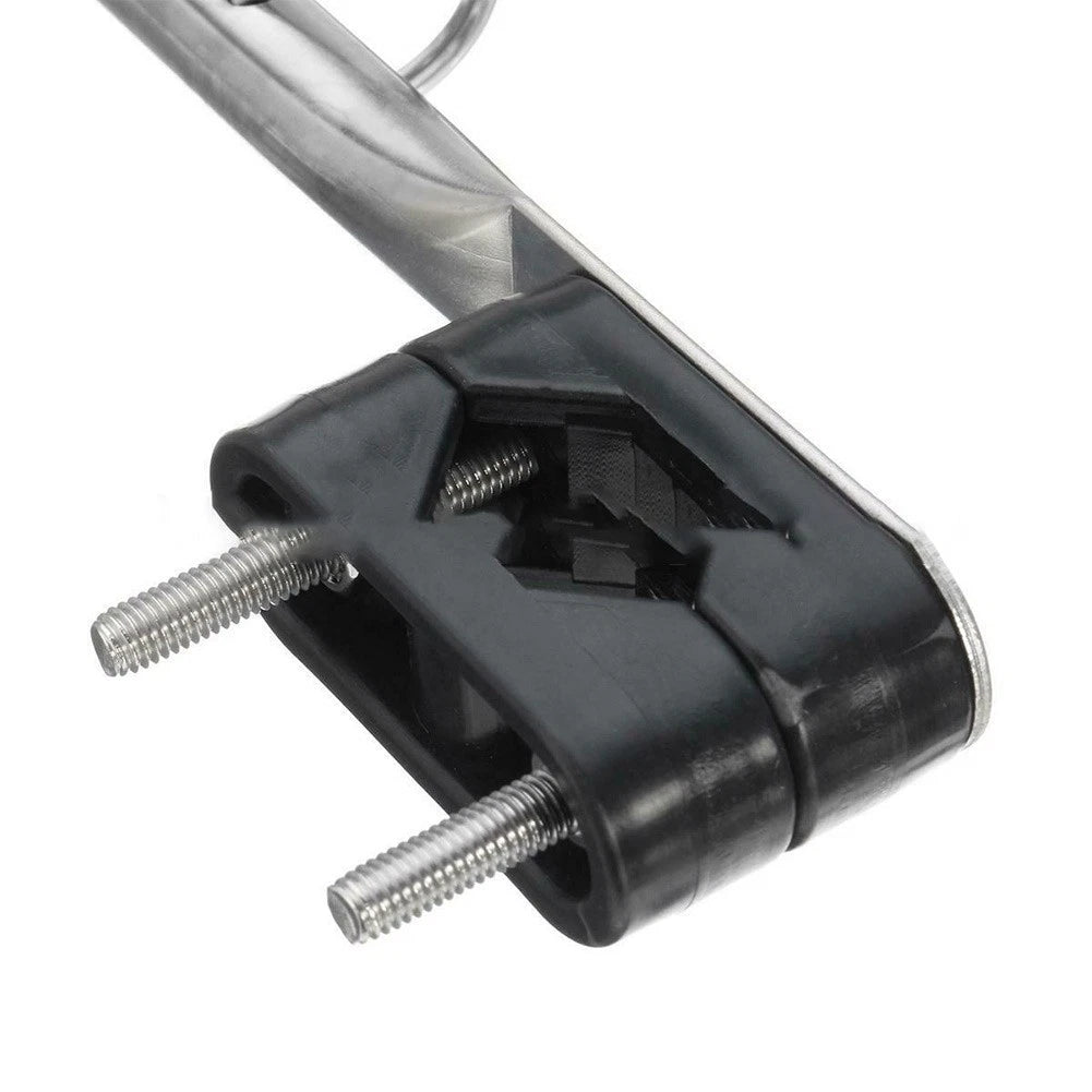 Stainless Steel Rail Clamp for Boat Marine Yacht (15'' Length)