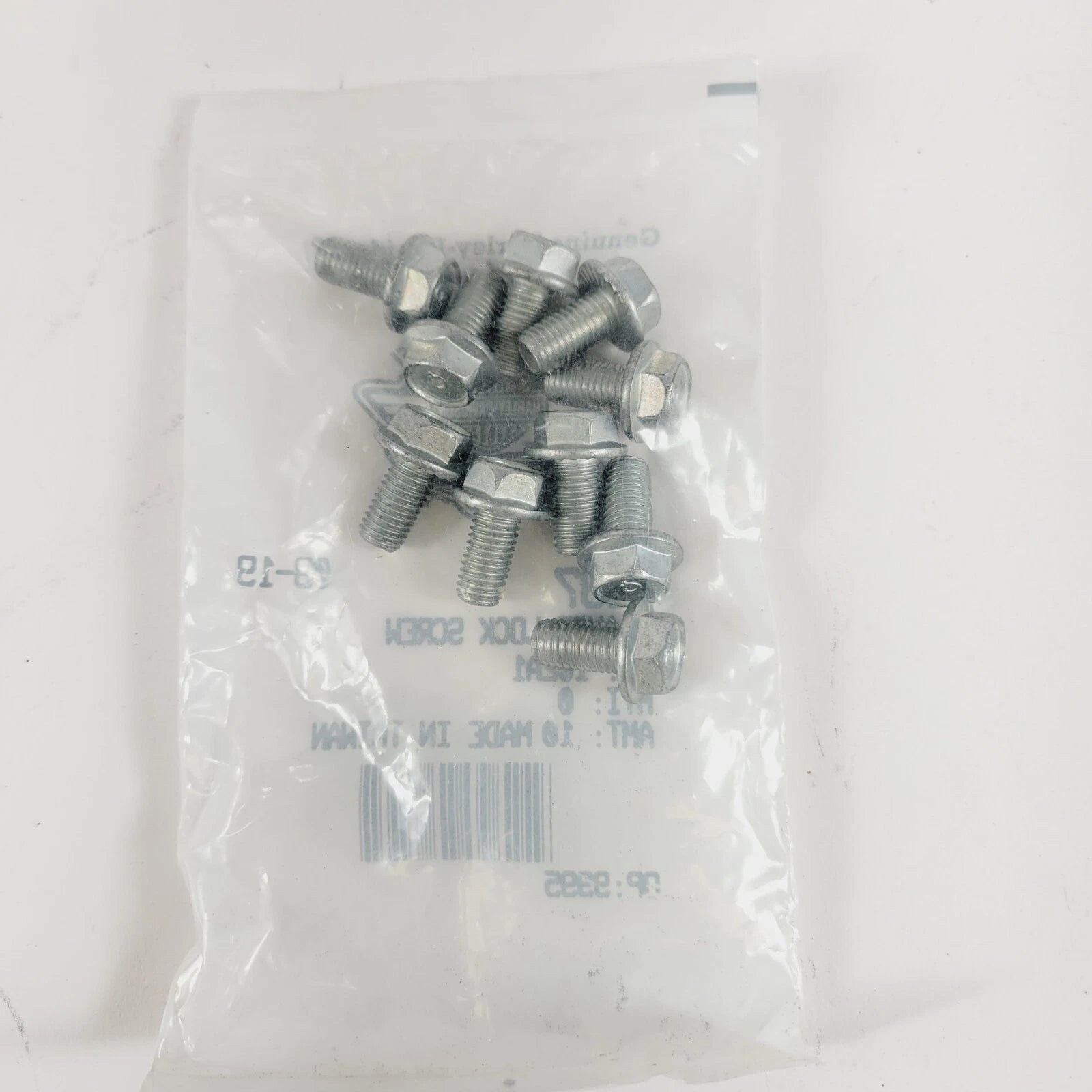 Flange Lock Screw 10-Pack for Harley-Davidson 3537