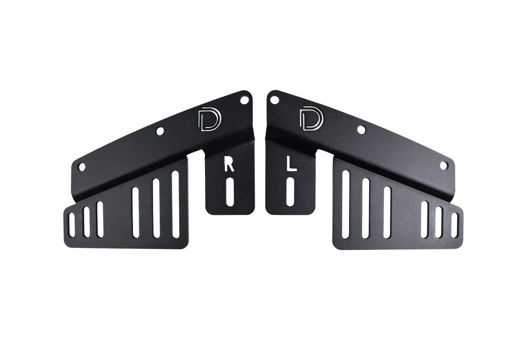 Diode Dynamics Fog Pocket Brackets for 2021-2025 Ford Bronco with Steel Bumper