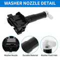 Headlight Washer Nozzle for Lexus RX350 2013-2015 (2 x)