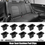 10 Pack Rear Seat Cushion Pad Clips for Audi A4 (2002–2008)