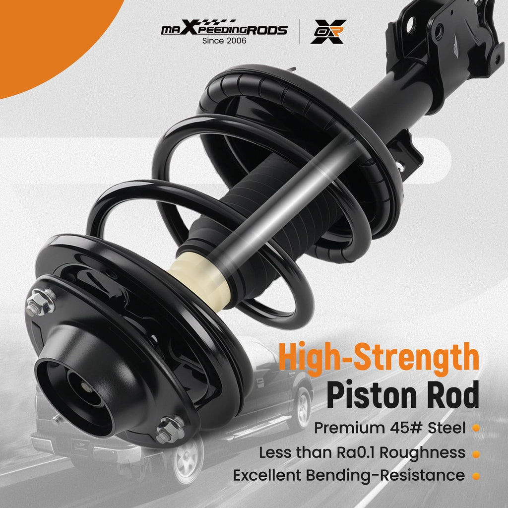 2X Front Left + Right Strut Spring for Dodge Stratus Chrysler Sebring (2001–2005)